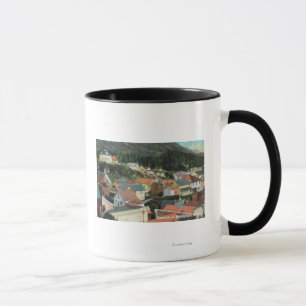 Aerial View of a Section of the City Mug
