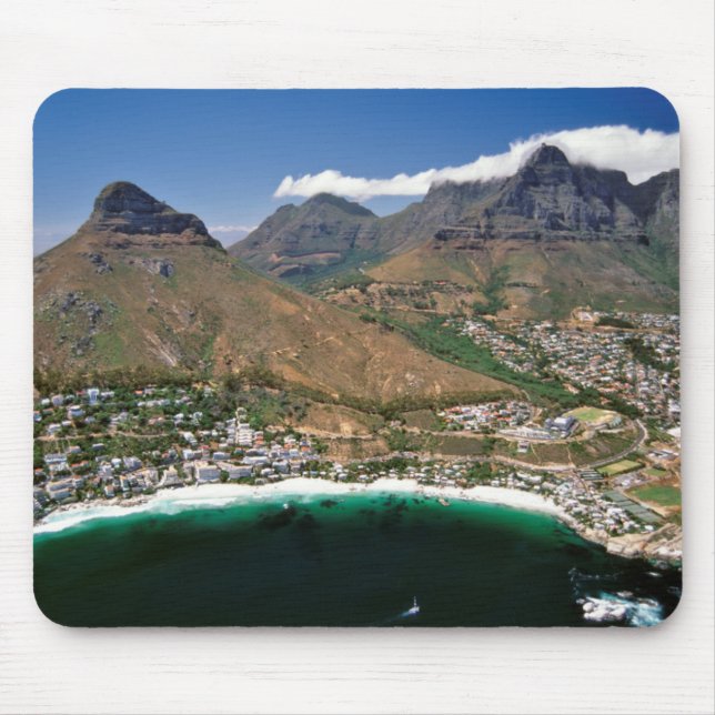Aerial View Of Atlantic Seaboard Showing Clifton Mouse Pad (Front)