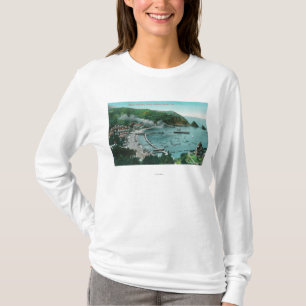 Aerial View of Avalon and Bay T-Shirt
