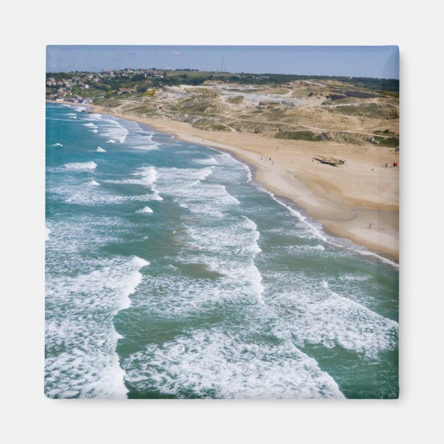 Aerial view of Black Sea coast of Istanbul, Magnet (Front)