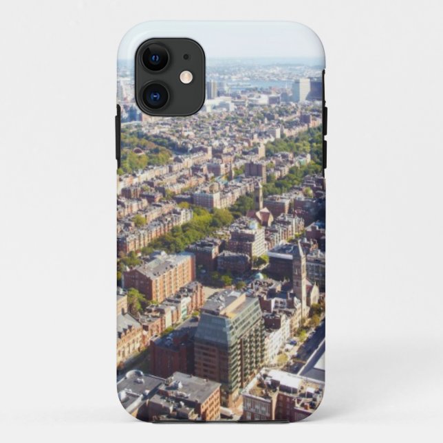 Aerial view of Boston Case-Mate iPhone Case (Back)