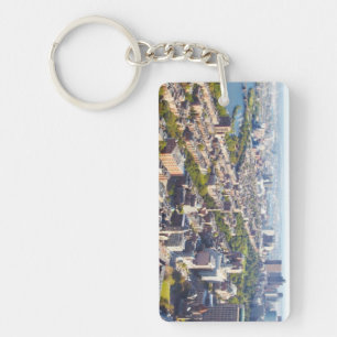 Aerial view of Boston Keychain