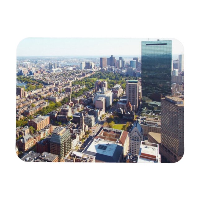 Aerial view of Boston Magnet (Horizontal)