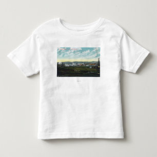 Aerial View of Camp 27 Oil FieldsCoalinga, CA Toddler T-shirt