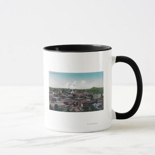 Aerial View of City # 2Jackson, CA Mug (Right)
