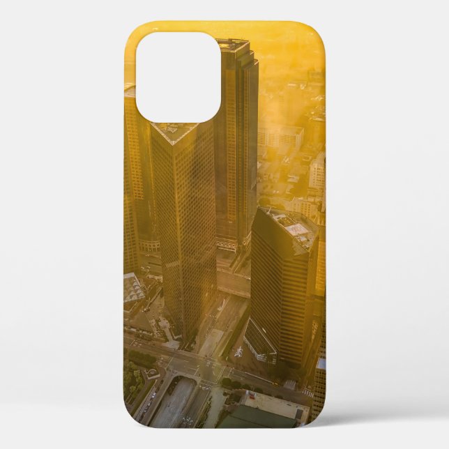 AERIAL VIEW OF CITY BUILDINGS DURING DAYTIME Case-Mate iPhone CASE (Back)