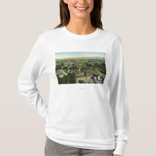 Aerial View of City, Fire Station & Municipal T-Shirt