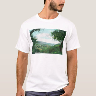 Aerial View of City from the Hills T-Shirt