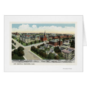 Aerial View of City Hospital