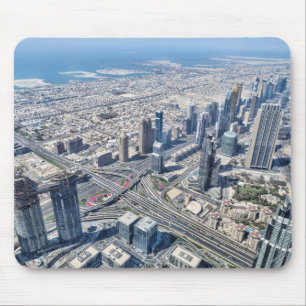 Aerial View Of Dubai Mouse Pad