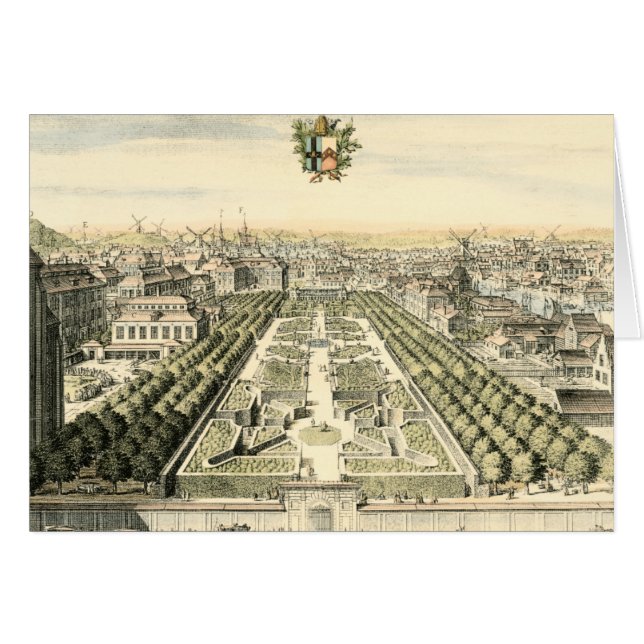 Aerial View of Formal Garden by Eric Dahlbergh (Front Horizontal)