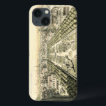 Aerial View of Formal Garden by Eric Dahlbergh iPhone 13 Case<br><div class="desc">An intricate drawing of an aerial view of a formal garden. Created by Eric Dahlbergh,  this piece shows an immense stretch of lush greenery just waiting to be traversed. Purchase this lovely piece today!</div>