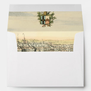 Aerial View of Formal Garden by Eric Dahlbergh Envelopes