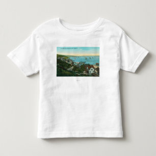 Aerial View of Fort Rosecrans and City Toddler T-shirt