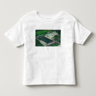 Aerial View of Goodyear-Zeppelin Fabrication Toddler T-shirt