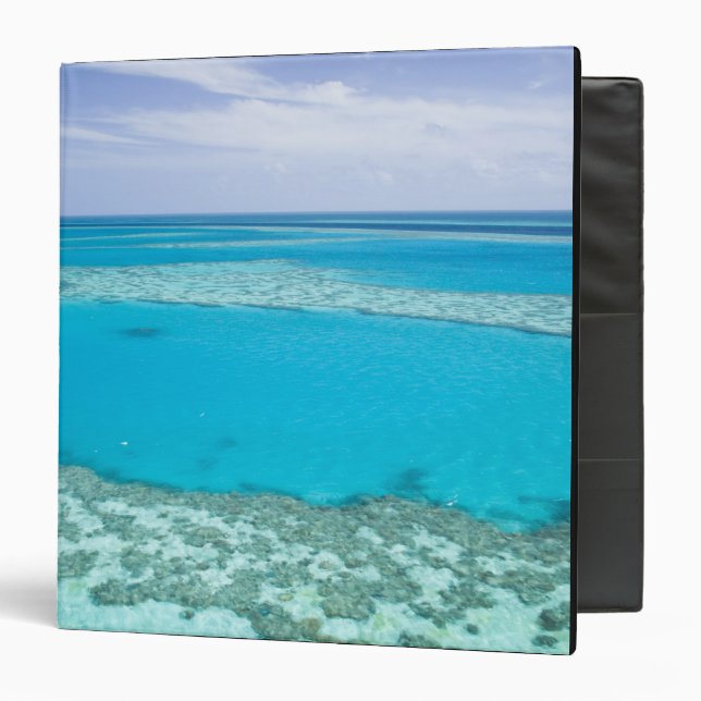 Aerial view of Great Barrier Reef by Binder (Front/Inside)
