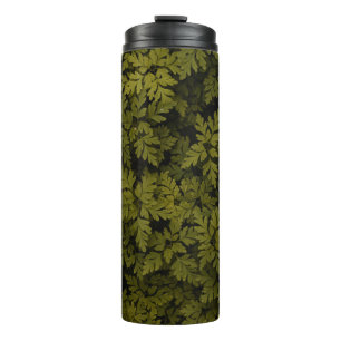 Aerial view of green leafed plant thermal tumbler
