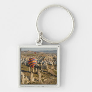 Aerial View Of Hot Air Balloons, Cappadocia 2 Keychain