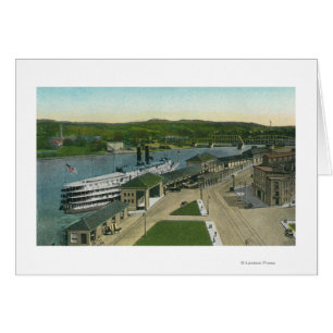 Aerial View of Hudson Navigation Dock