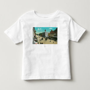 Aerial View of I StreetModesto, CA Toddler T-shirt