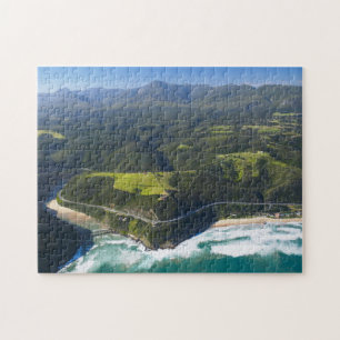 Aerial View Of Keurbooms River, Garden Route Jigsaw Puzzle