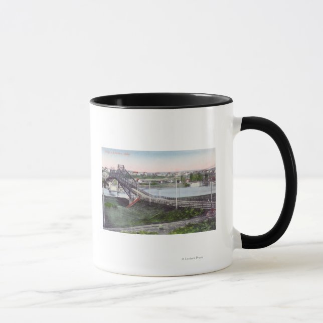 Aerial View of Lewiston BridgeLewiston, ID Mug (Right)