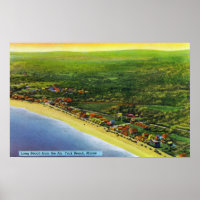 Aerial View of Long Beach at York Beach