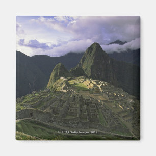 Aerial view of Machu Picchu, Peru Magnet