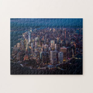 Aerial View of Manhattan Jigsaw Puzzle
