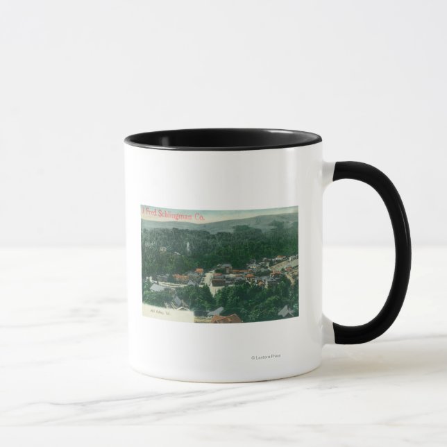 Aerial View of Mill ValleyMill Valley, CA Mug (Right)