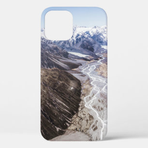 AERIAL VIEW OF MOUNTAIN RANGES iPhone 12 CASE