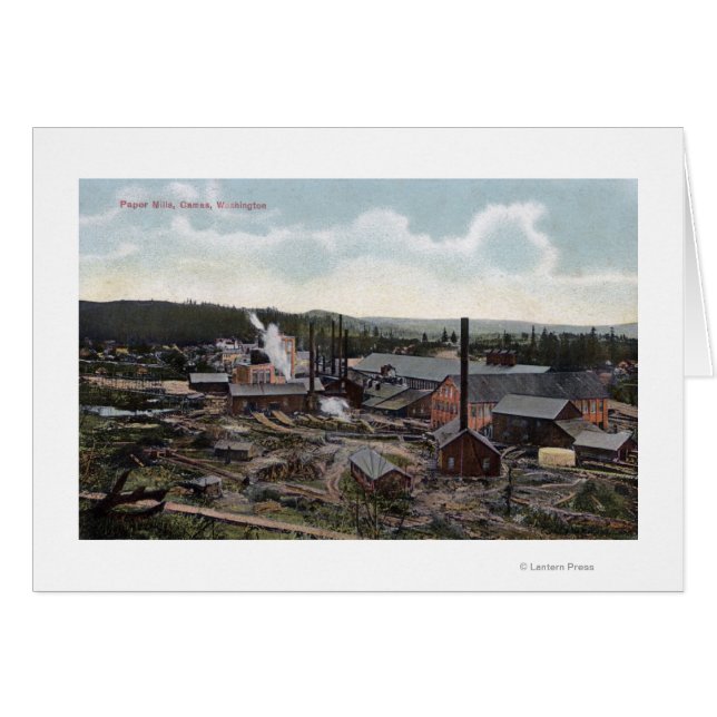 Aerial View of Paper Mills (Front Horizontal)