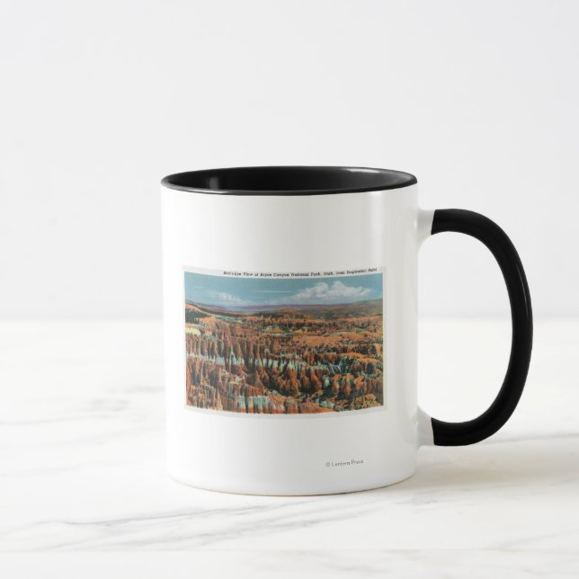 Aerial View of Park from Inspiration Point Mug (Right)