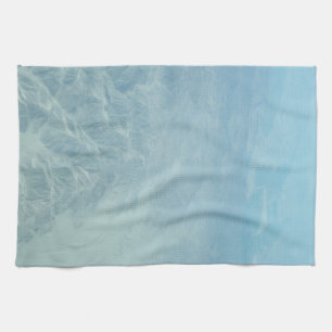 Aerial View of Rugged Mountain Desert Landscape an Kitchen Towel