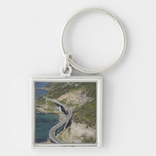 Aerial view of Sea Cliff Bridge near Wollongong, Keychain