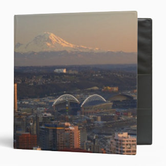 Aerial view of Seattle city skyline 2 Binder