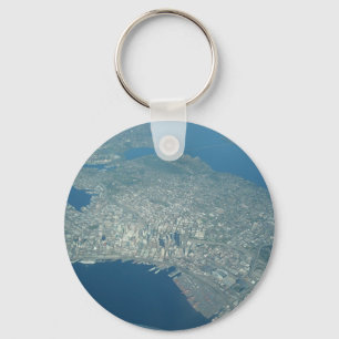 Aerial view of Seattle Keychain