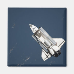 Aerial view of Space Shuttle Discovery 2 Magnet