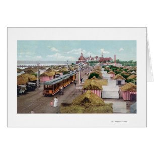 Aerial View of Tent CityCoronado Beach, CA