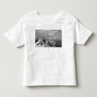 Aerial View of the Aurora Bridge Toddler T-shirt