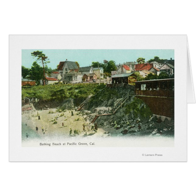 Aerial View of the Bathing Beach (Front Horizontal)