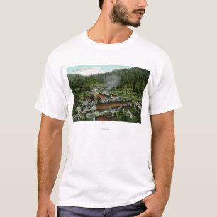 Aerial View of the Box FactoryLamoine, CA T-Shirt