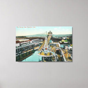 Aerial View of the Chutes Canvas Print