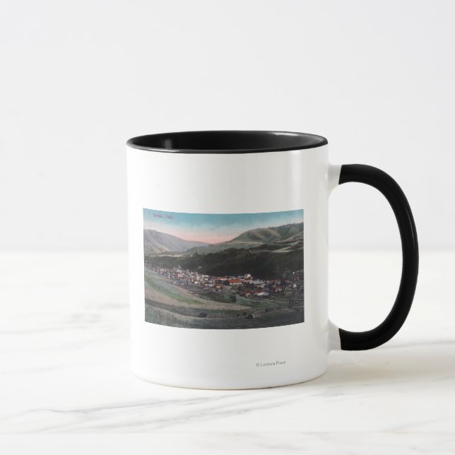 Aerial View of the CityCuldesac, ID Mug (Right)