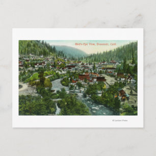 Aerial View of the CityDunsmuir, CA Postcard