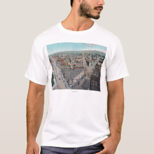 Aerial View of the CityOakland, CA T-Shirt