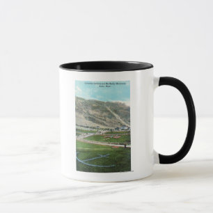 Aerial View of the Columbia GardensButte, MT Mug