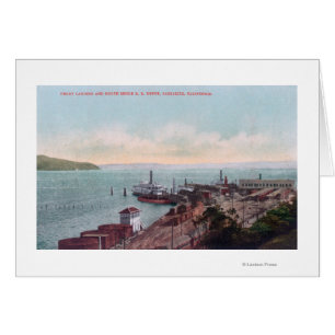 Aerial View of the Ferry Landing and North