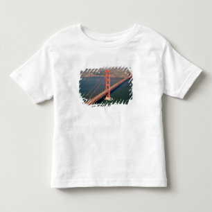 Aerial view of the Golden Gate Bridge in the 2 Toddler T-shirt