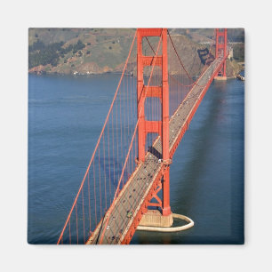 Aerial view of the Golden Gate Bridge in the Magnet